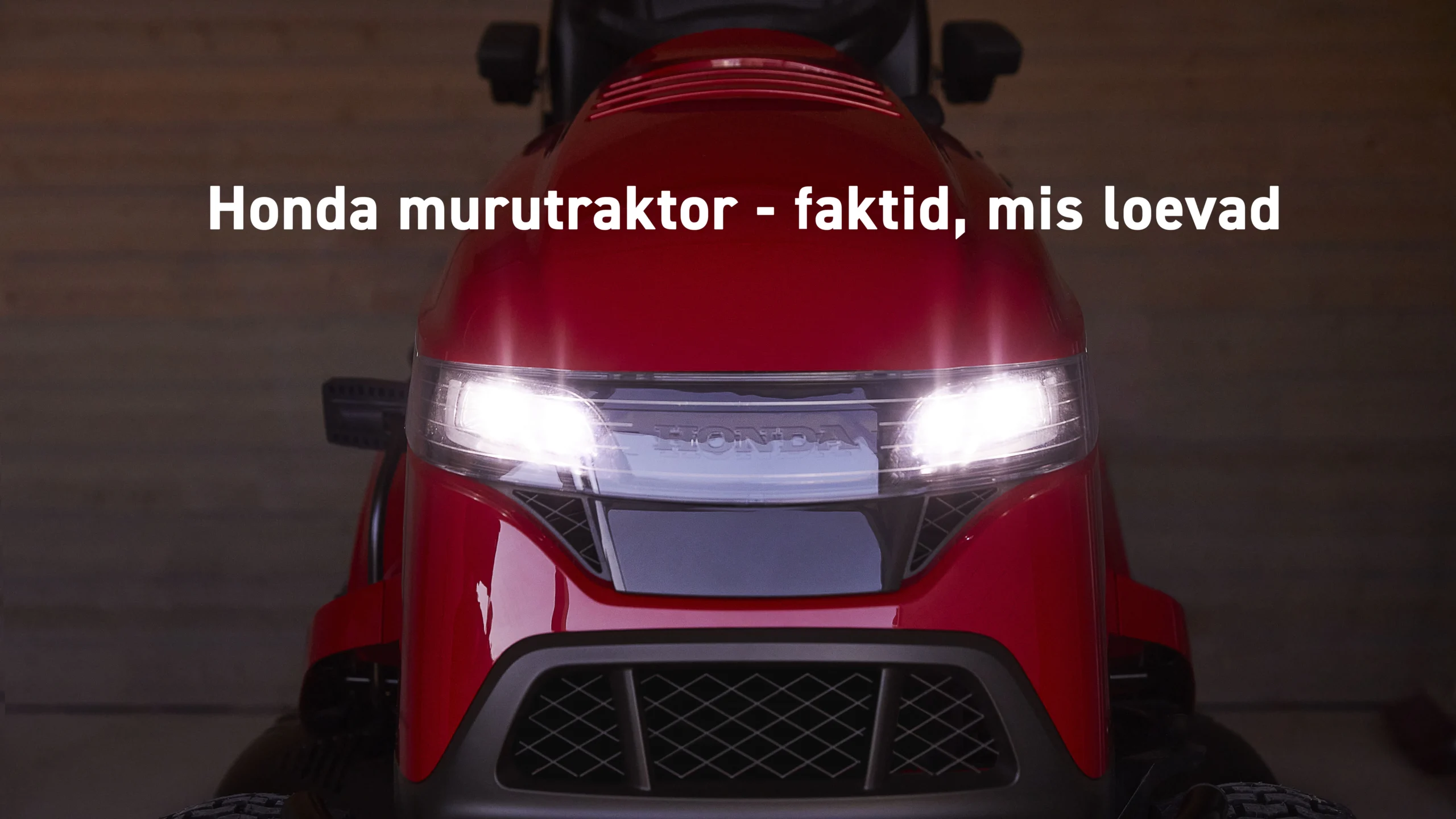 Honda murutraktor – faktid, mis loevad