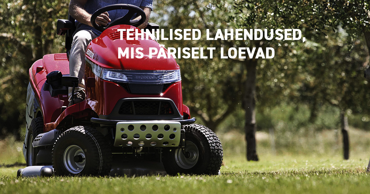 Honda murutraktor – faktid, mis loevad